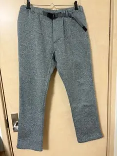 グラミチ GRAMICCIボンディングニットフリースイージーテーパードパンツ