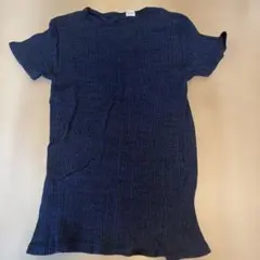 Young&OLSEN ネイビー　リブニットのサムネイル