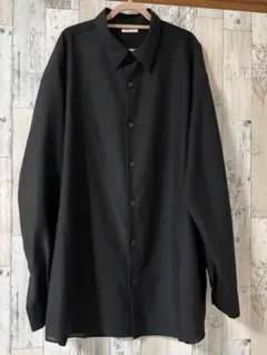 GU☆イージーケアシアーオーバーサイズシャツ L