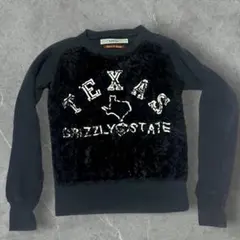 KAPITAL グリズリー ボア スウェット TEXAS 黒 キャピタルのサムネイル