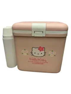 ⬜︎ハローキティ　クーラーボックス　18L ボトル2本　カップ4個　アウトドア