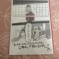 劇場版ハイキュー!! ゴミ捨て場の決戦 入場者特典 イラストカード
