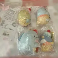 すみっコぐらし ぬいぐるみ・マスコット 巾着5点セットアイスクリーム　ロフト限定
