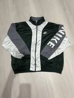 Nike フルジップジャケット ダークグリーン　90s　2XLsize