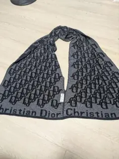 Christian Dior クリスチャンディオール マフラー ロゴ総柄 dior ディオール ロゴ マフラー Christian Dior 【公式通販】