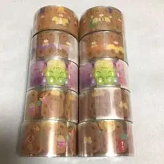 プライズ景品 ロールシール クマ 10個セット