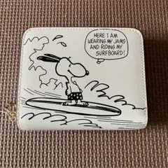 【大人気】【COACH X PEANUTS】ビルフォールド ウォレット チョーク