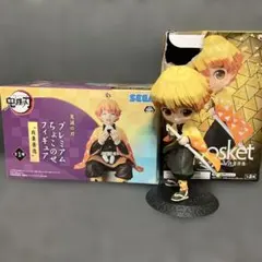鬼滅の刃 我妻善逸 プレミアムちょこのせ Qposket フィギュア 2体セット