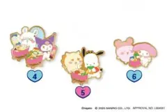 ちいかわ×サンリオ ピンズコレクション 3個セット