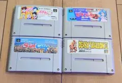 スーパーファミコン　ソフト　まとめ売り　4本セット　動作確認済　セーラームーン他