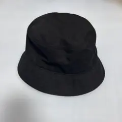 [未使用]　ユニクロ　UVカット　バケットハット　黒　ブラック　ONE SIZE