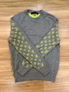 LOUIS VUITTON グレー/イエロー セーターのサムネイル