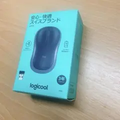 logi cool M185 ワイヤレスマウス グレー