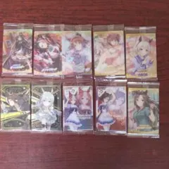 『匿名配送』ウマ娘 プリティーダービーウエハースカード 10枚セットまとめ売り