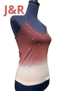 J&R ビジュー付きグラデーションキャミソール 24A282のサムネイル