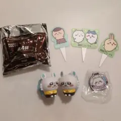 ココス ちいかわ モモンガ ソフビ 2個セット おまけ付き