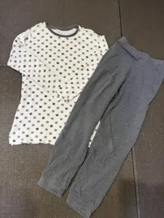 UNIQLO ルームウエア パジャマ上下セット 薄手　160