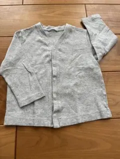 UNIQLO グレー Vネック カーディガン 100cm