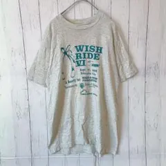 フルーツオブザルーム Tシャツ クルーネック 半袖 プリント M 灰 綿