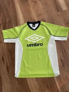 umbro アンブロ 半袖 プラクティスシャツ ライムグリーン