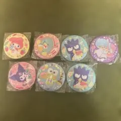 サンリオ刺繍缶バッジビスケット