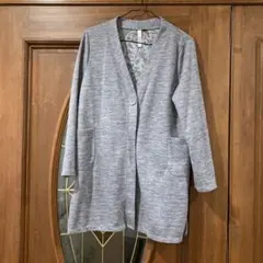 美品☆グレージュカーディガン☆タイムセール！