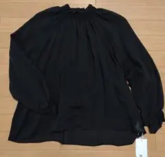 新品☆　and A　シャーリーシャツ　定価11880円　黒のサムネイル