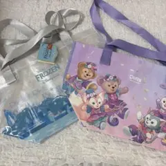 Duffy and Friends アナ雪 香港ディズニー ショッピングバッグのサムネイル