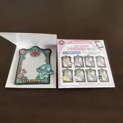 サンリオ　トレーディングアクリルミラーシール　ハンギョドン