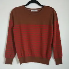 ビームスライツ ボーダーニット