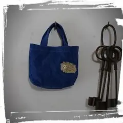 もっふもふ羊の小さなトート ラビットファー