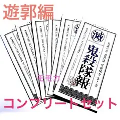 鬼滅の刃 遊郭編 DVD Blu-ray 全巻購入特典 鬼殺隊報 小冊子 6冊
