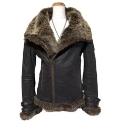 TORNADO MART archive Coating Fur Jacket