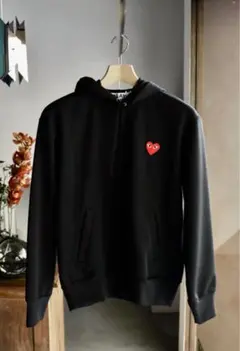 PLAY COMME des GARÇONS ブラックパーカー M