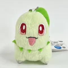 中国限定】ポケモン チコリータ可動ぬいぐるみ 頭の葉っぱ動きます