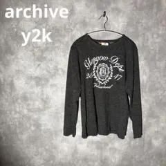 Y2K タイトロンT 英字プリント archive お兄系　平成　00s
