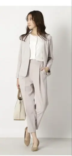 NATURAL BEAUTY BASIC セットアップ　スーツ　パンツ　入学式