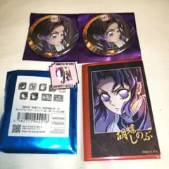 鬼滅の刃 胡蝶しのぶ カナエ 缶バッジ ピンズ チェキ カード