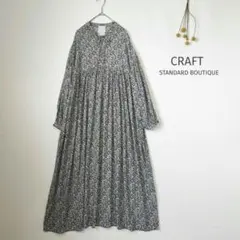 ツハルバイサマンサモスモスSM2チェック柄カシュクール長袖リネン