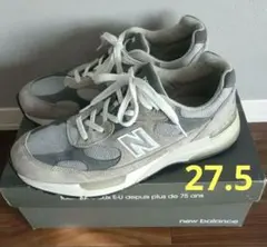 New Balance m992gr グレー 27.5cm us9.5 usaのサムネイル