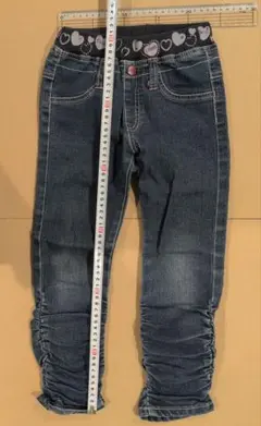 デニム　ロングパンツ　120cm