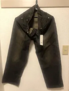ヴィンテージライク ワイドデニムパンツ