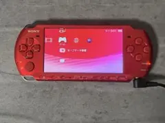 動作確認済⭕️ PSP3000本体 SONY ゲーム機ラディアンレッド(付属品有)