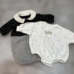 GAP ボタン付きロンパース ~95cm