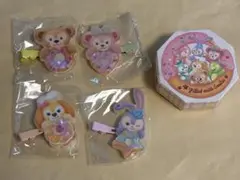 ダッフィー＆フレンズ　フィルドウィズジョイ ヘアクリップ　ディズニー