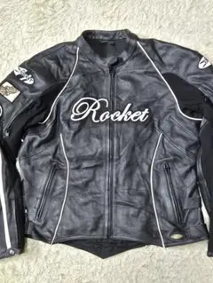 希少サイズ XL JOEROCKET レザー　レーシングジャケット バイク Joe Rocket Racing Leather Motorcycle Jacket sz 50 Red/Blk