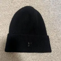ルイヴィトン　ニット帽子　黒　超美品　男女兼用　値下げ 2025年最新】ルイヴィトン ニット帽の人気アイテム - メルカリ