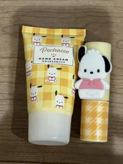 サンリオ　ポチャッコ　ハンドクリーム&保湿リップセット