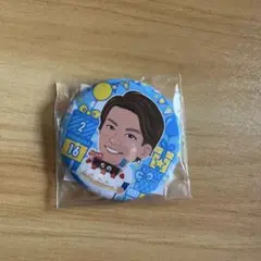 ベイスターズ ガチャ 知野直人 缶バッジ バースデー ver.