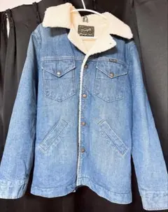 ボア デニムジャケット